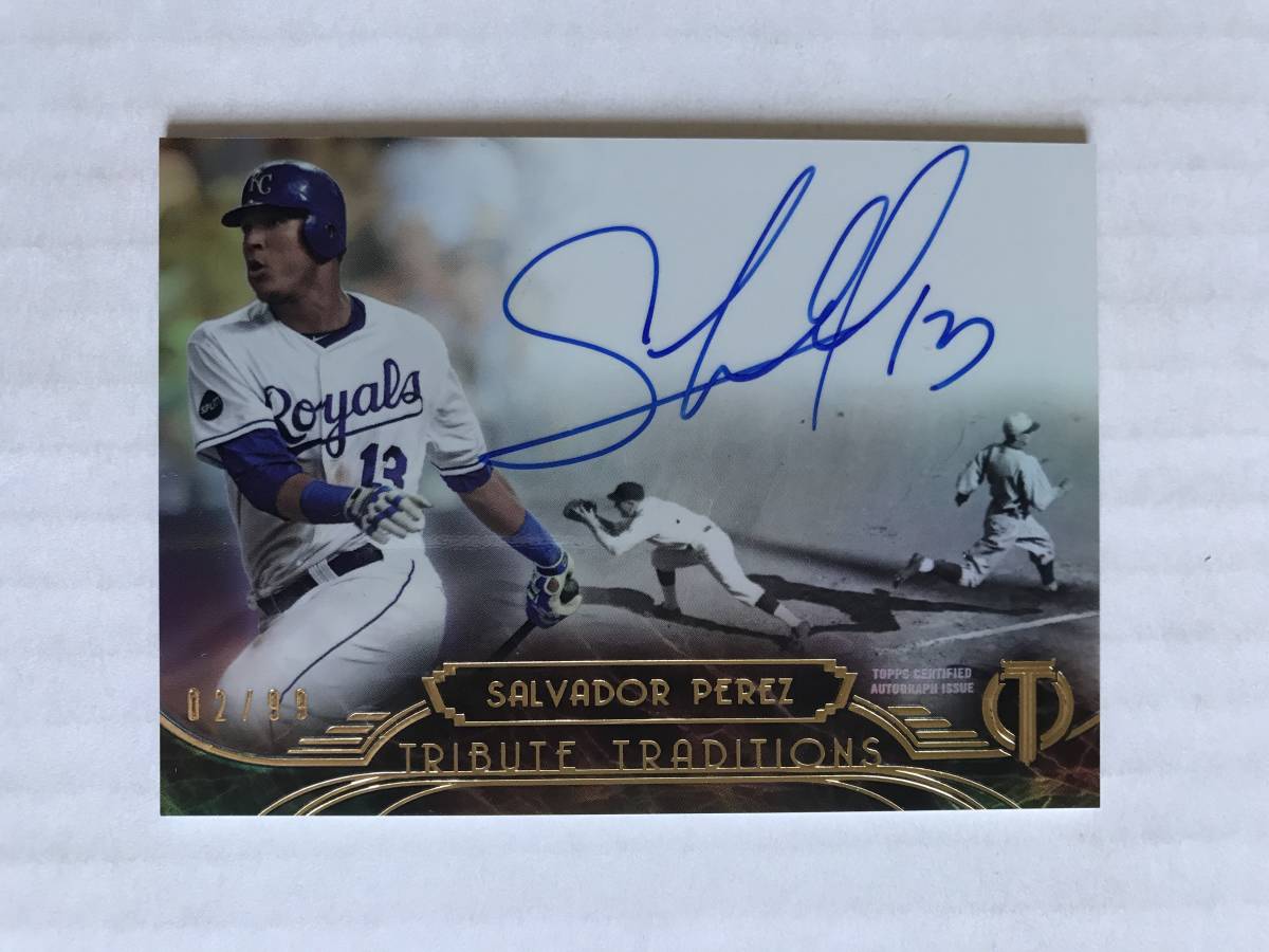 全国宅配無料 Tribute Topps Baseball 直筆サインカード バウアー 記念
