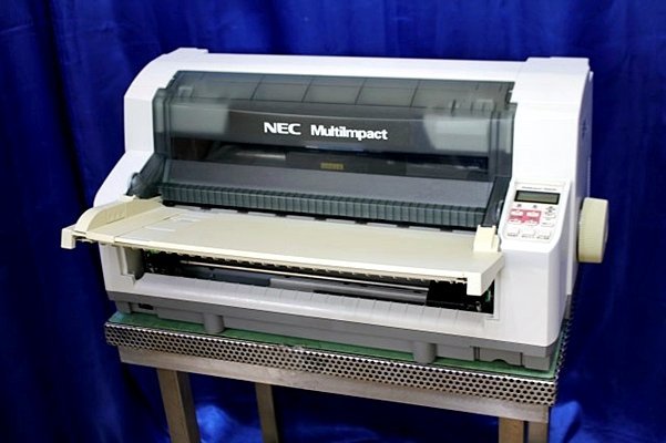 特別オファー NEC MultiImpact インパクトプリンター 700XE カラー印刷 24ドットプリントヘッド パラレル 水平型 136桁  オリジナル 8枚 PR-D700XE