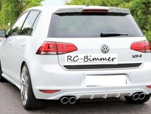 ●VWゴルフ7 GTI/TSi用アブトタイプカーボンルーフスポイラー/リアスポイラー/整流効果/エアロ/人気商品/最安値挑戦/GOLF7/フォルクスワ_画像2