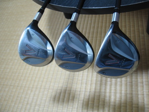 名器 希少 初代 V-STEEL 3W(15度) 4W(16.5度) 5W(18度) M.A.S.2 TOUR(S) 3本セット