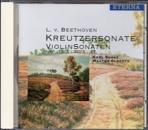 ベートーヴェン：ヴァイオリン・ソナタ第3, 8, 9番　ズスケ(vn) オルベルツ(p) （0031102BC）