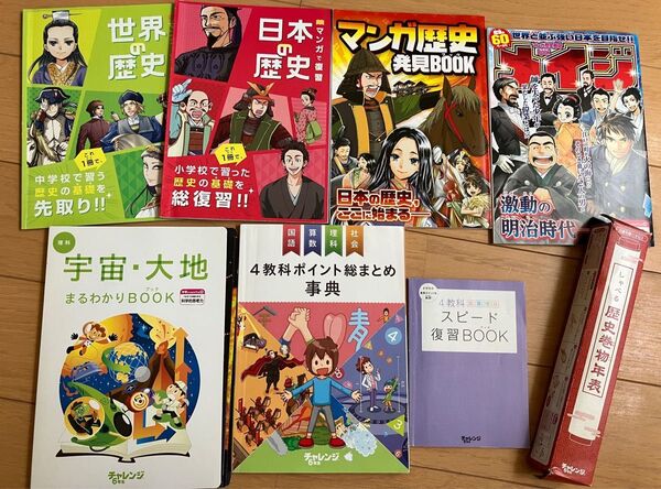 進研ゼミ小学講座等 学習に役立つ6年生セット