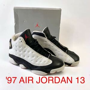 未使用 97年製 AIR JORDAN 13 US9 27㎝ オリジナル 136002 90's VINTAGE 箱付き ビンテージ エアジョーダン 13 スニーカー NIKE ナイキ