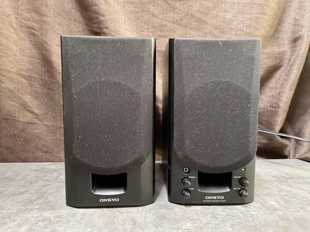 ONKYO WAVIO アンプ内蔵スピーカー 15W+15W GX-70HD(B) /ブラック