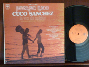 CUCO SANCHEZ/PUERTO RICO/EL CUARTETO LOS ”PADRINOS”ー759 （LP）