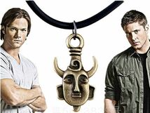 ★ スーパーナチュラル ディーンのアミュレット ネックレス ★ メンズ Supernatural レプリカ アクセサリー アンティーク_画像4