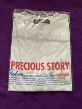 ・｛完売品｝ 吉田拓郎 　THIS PRECIOUS STORY again ２００４　medium　TAKURO ＆　BIG GROUP with SEO　Tシャツ白色 ・(新品未使用品) ・_画像1