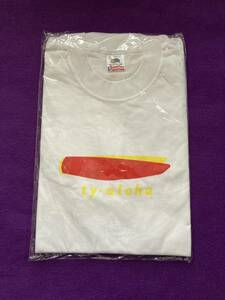 ・※・｛完売品｝ 吉田拓郎 　Takuro yoshida 　Ty-aloha　Tシャツ 白色 　L SIZE　・　(新品未使用品)　・※・