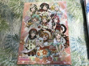 B095クリアファイル　ラブライブ！スクールアイドルフェスティバル　600万突破記念　穂乃果 ことり 海未 絵里 希 にこ 花陽 凛 真姫