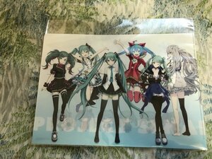 B095クリアファイル　ボーカロイド　初音ミク　プロジェクトセカイ 雪ミク2021　ウイングベイ小樽特典