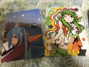 B098クリアファイル　ボーカロイド　初音ミク　CD EXIT TUNES特典　ぎた　guitar　咲里キリコ　　megpoid　ミク　　GUMI