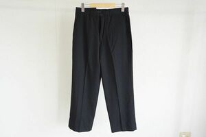 【即決】ARMANI COLLEZIONI アルマーニコレッツィオーニ メンズ パンツ スラックス 黒 サイズ:30 イタリー製 【827707】