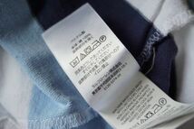 【即決】POLO RALPH LAUREN ポロラルフローレン メンズ ラガーシャツ 半袖 ボーダー 白/紺/水色 サイズ：XL/TG 大きいサイズ 【828516】_画像7