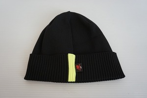  click post possible [ prompt decision ]NEW BALANCE GOLF New balance Golf knit cap thin polyester Logo black [828671]