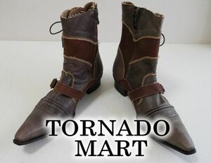 ▼ Бесплатная доставка ▼ 49350 Yen ▼ new ▼ Tornado Marte Leather Boots L (27) ▼ Tornadomart ▼ Сделано в Японии