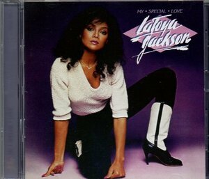 LA TOYA JACKSON La Toya JAPAN CD 25P2-2292 w/ INSERT 1988 issue Free  S&H/P&P