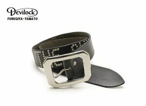 # free shipping #DEVILOCK # Devilock #REST IN THE SUN # hand made # studs belt F black black reference price 26784 jpy # buckle removal possible 