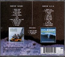 ビーチ・ボーイズ/The Beach Boys「Surfin' Safari/Surfin' U.S.A.」_画像2