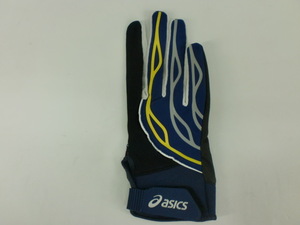 Asics Asics Beg-42 Size S Baseball Defense Gloves Право-рука Цвет ВМС/Желтый (5004)