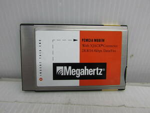 【YPC1100】★Megahertz XJ2288 PCMCIA PCモデム 未チェック現状渡し★中古