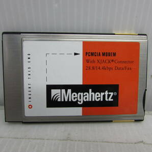 【YPC1100】★Megahertz XJ2288 PCMCIA PCモデム 未チェック現状渡し★中古の画像1