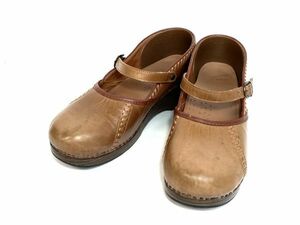 [G325]dansko Dance ko sabot sandals slip-on shoes re zha cai z41 25.5~26cm