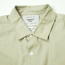 YAECA PARK ヤエカパーク COMFORT SHIRT - STANDARD FIT コットンポプリン コンフォートシャツ 151134 XL SAND BEIGE Steven Alan g11554_画像4