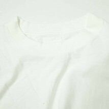 RE-PURPOSE リパーパス 日本製 SOLID L/S TEE ソリッドロングスリーブTシャツ L ホワイト 長袖 L'ECHOPPE レショップ トップス g9052_画像4