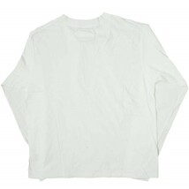 RE-PURPOSE リパーパス 日本製 SOLID L/S TEE ソリッドロングスリーブTシャツ L ホワイト 長袖 L'ECHOPPE レショップ トップス g9052_画像2