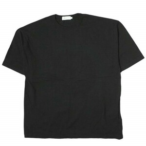 Graphpaper グラフペーパー Suvin S/S Crew Neck Knit スビンコットンショートスリーブクルーネックニット GU191-80063 2 BLACK g8595