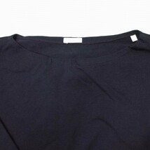 COMOLI コモリ 日本製 ボートネック半袖シャツ M01-05006 3 NAVY Tシャツ トップス g8994_画像4