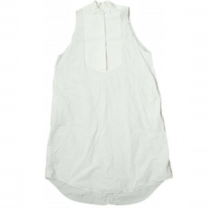 MM6 メゾンマルジェラ 18SS PANELLED DRESS ノースリーブロングシャツワンピース S32CT0955 36 WHITE Maison Margiela ドレス g10095