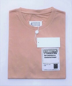 未使用 タグ付きMaison Margielaメゾンマルジェラ STEREOTYPE ステレオタイプ 46 プリント 半袖 クルーネック Tシャツ カットソー トップス