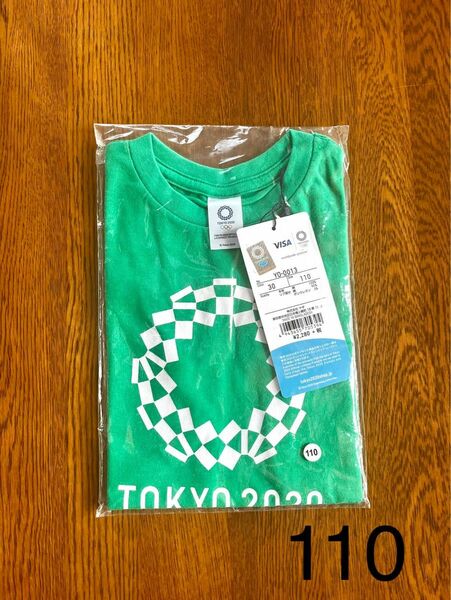 【新品未開封】東京オリンピック 公式 半袖Tシャツ 110cm グリーン