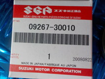 純正屋！D257●○（2）1点のみ純正部品新品未使用　スズキ　イナズマ400ステムベアリング（09267-30010）　5-7/27（あ）4_画像3