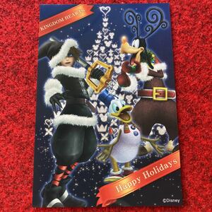  Kingdom Hearts HD2.5 remix postcard not for sale skeni