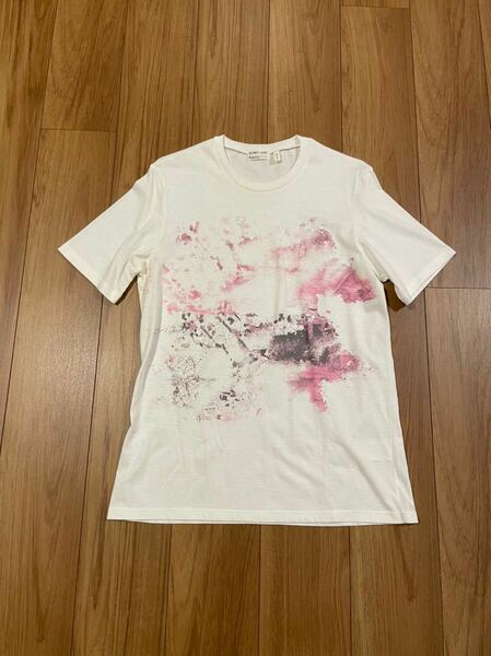 未使用 デッドストック品 HELMUT LANG ヘルムートラング カットソー Tシャツ S ペンキ ペイント 本人期 painter paint shirt アーカイブ 