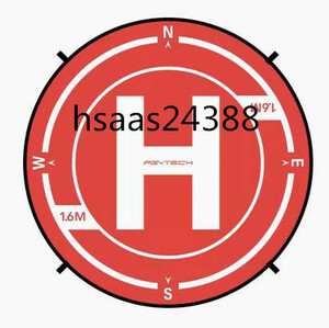 PGYTECH ドローン用 ランディングパッド 160cm ドローン離着陸パッド 折りたたみ 大型ドローン対応 大径モデル ドローン保護 ペグ不要