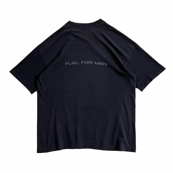 香水【90s USA製 DKNY FUEL FOR MEN 香水 ロゴプリント Tシャツ XL】ビンテージ CK フォト bruce weber CHANEL エゴイスト シングル