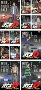 頭文字 イニシャル D Fourth Stage 全12枚 ACT 1～24 レンタル落ち 全巻セット 中古 DVD 東映