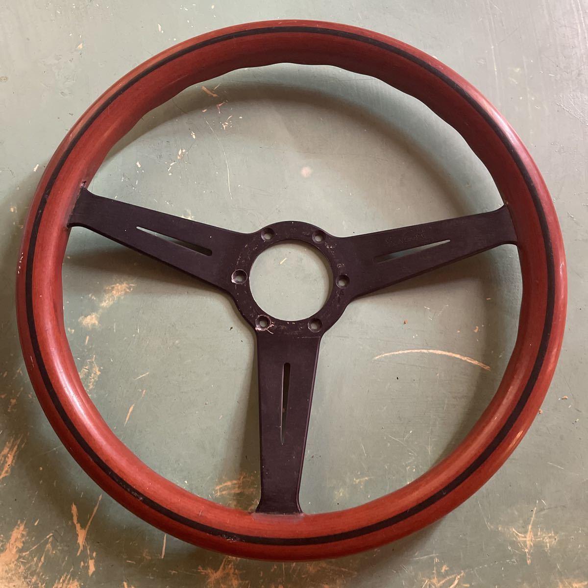 NEW限定品】 ozechy Nardi ウッドステアリング ボス付き 直径365mm