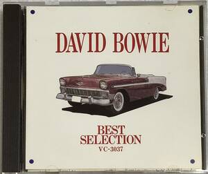 【洋楽CD】 BEST SELECTION 『David Bowie(デヴィッド・ボウイ)』◇HEROES 他 VC-3037/CD-16375