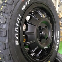 新発売 Noel ハスラー タフト デリカミニ ウェイク スペーシアギア MUDSTAR Radial MT 165/60R15 165/65R15 15インチ タイヤホイール_画像8