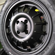 新発売 Noel 軽トラ 軽バン ハイゼット エヴリィ アトレー MUDSTAR Radial AT 155/65R14 14インチ タイヤホイールセット ホワイトレター_画像4