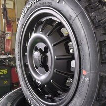 新発売 Noel 軽トラ 軽バン ハイゼット エヴリィ アトレー MUDSTAR WANPAKU MT 155/65R14 14インチ タイヤホイールセット ホワイトレター_画像6