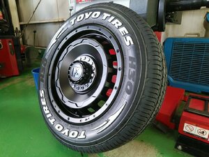 車検対応 キャラバン タイヤホイールセット TOYO H30 215/65R16 16インチ SwaGGer 新品 4本セット