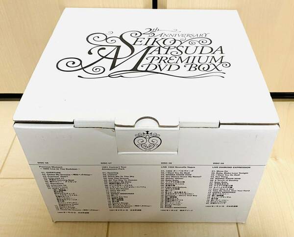 ■送料無料 輸送箱付■ 松田聖子 25th Anniversary Seiko Matsuda PREMIUM DVD-BOX [完全生産限定版]