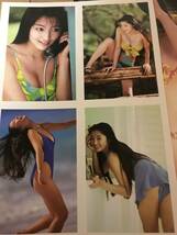 ^_^酒井法子&井上晴美さん当時物雑誌グラビア写真集等6ページ“超ハイレグビキニセクシーグラビア”レジェンドグラビアアイドル！D-385_画像3