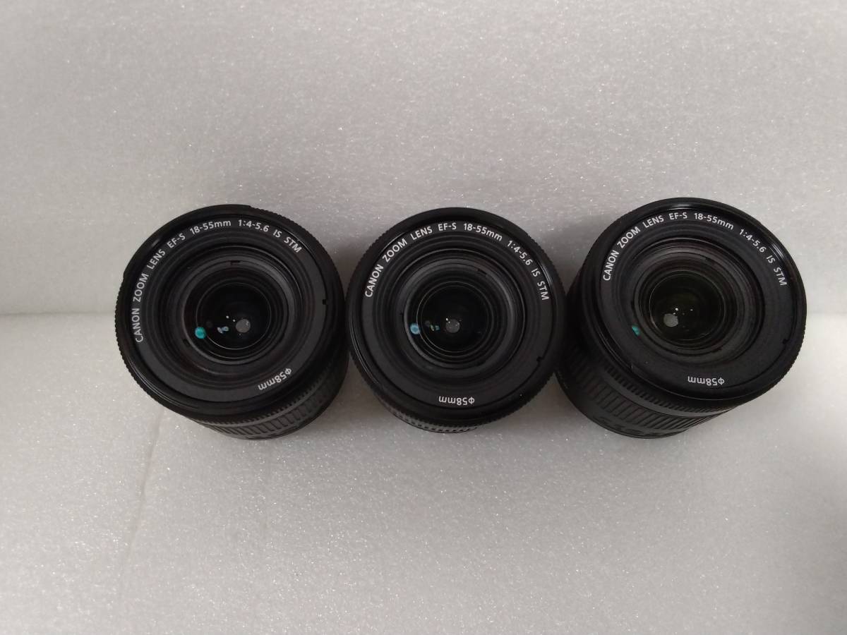 驚きの価格が実現! 未使用に近い7本セット!Canon EF-S F4-5.6 18