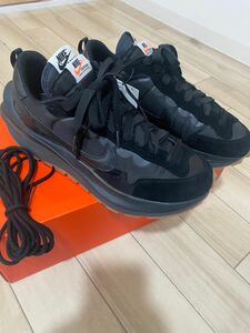 sacai × Nike VaporWaffle "Black Gum" 27.5cm